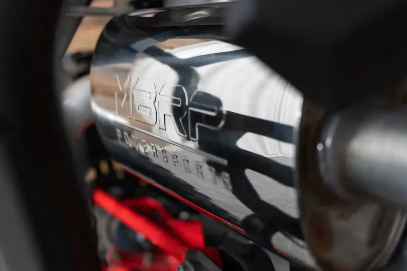 MBRP 20 Polaris RZR Pro XP Turbo Oval Slip-On Sport Series Exhaust - Truck & Automotive