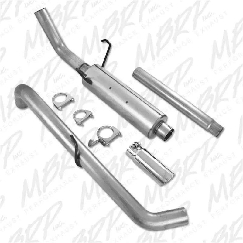 MBRP 2004-2005 Dodge Ram Hemi 1500 5.7L SC/CC-SB Cat Back Single Side - RV and Auto Parts