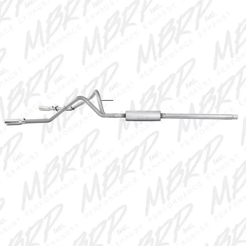 MBRP 2004-2008 Ford F150 4.6/5.4L EC/CC-SB Cat Back Dual Split Side - RV and Auto Parts