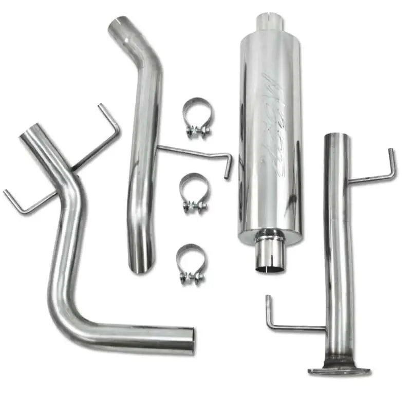 MBRP 2007-2009 Toyota FJ 4.0L V6 Cat Back Single Rear Exit Off-Road Tail No tip - RV and Auto Parts