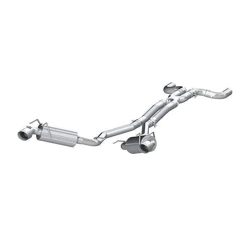 MBRP 2010 Chev Camaro V6 3.6L Dual Cat Back Round Tips (11 Conv. MUST purchase mbrpAD1710) - RV and Auto Parts