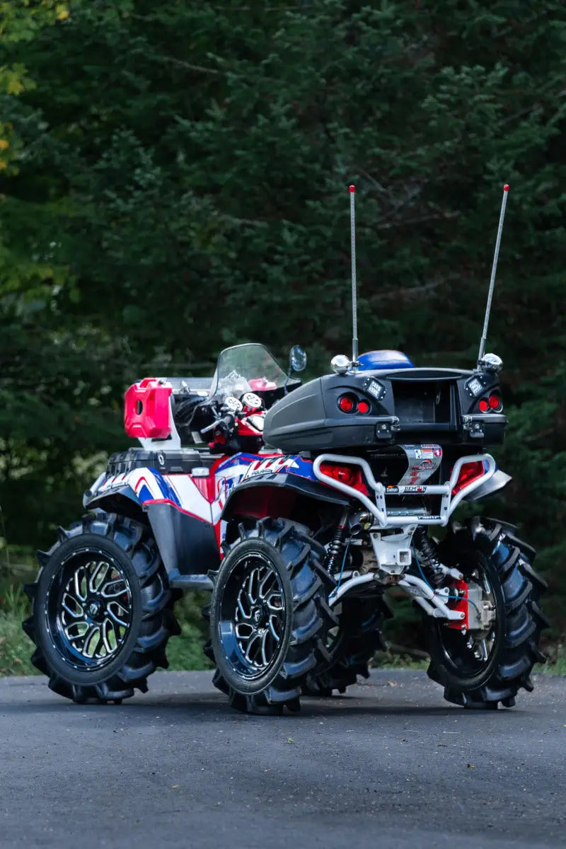 MBRP 2011 + Polaris Sportsman Touring 850 T304 Stainless Single Slip-On Performance Series - Truck & Automotive