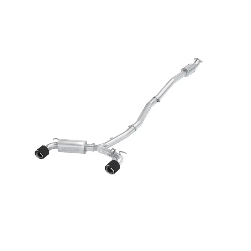 MBRP 22-23 Hyundai Kona N 2.0L Turbo 3in Cat Back Dual Rear with Carbon Fiber Tips - T304 - Truck & Automotive