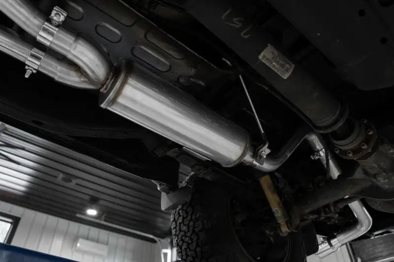 MBRP 22-23 Nissan Frontier 3.8L 3in Tip Cat Back Single Side Exit Street Profile - Aluminized - Truck & Automotive