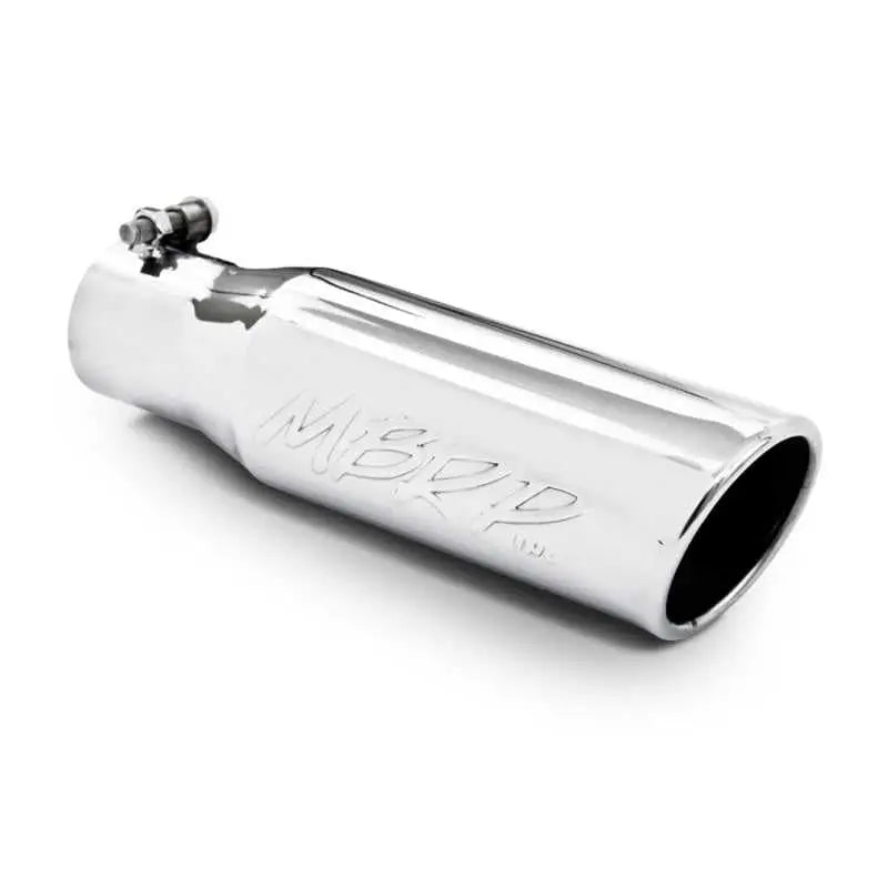 MBRP MBRP Universal Tip 3in O.D. Angled Rolled End 2 inlet 10 length