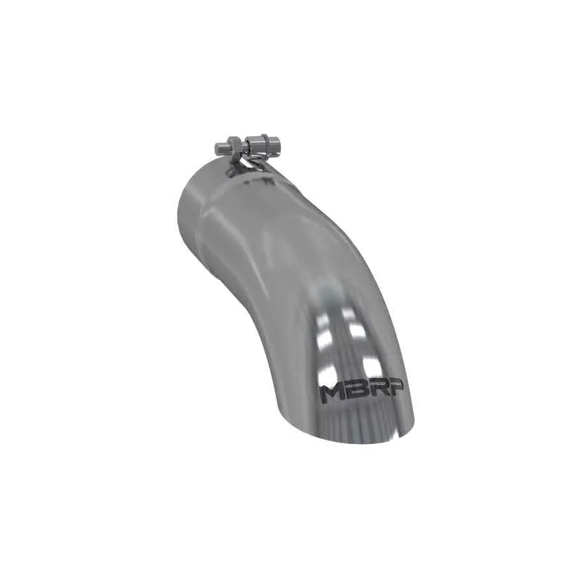 MBRP Universal Tip 3in O.D. Turn Down 3 inlet 12 length - RV and Auto Parts