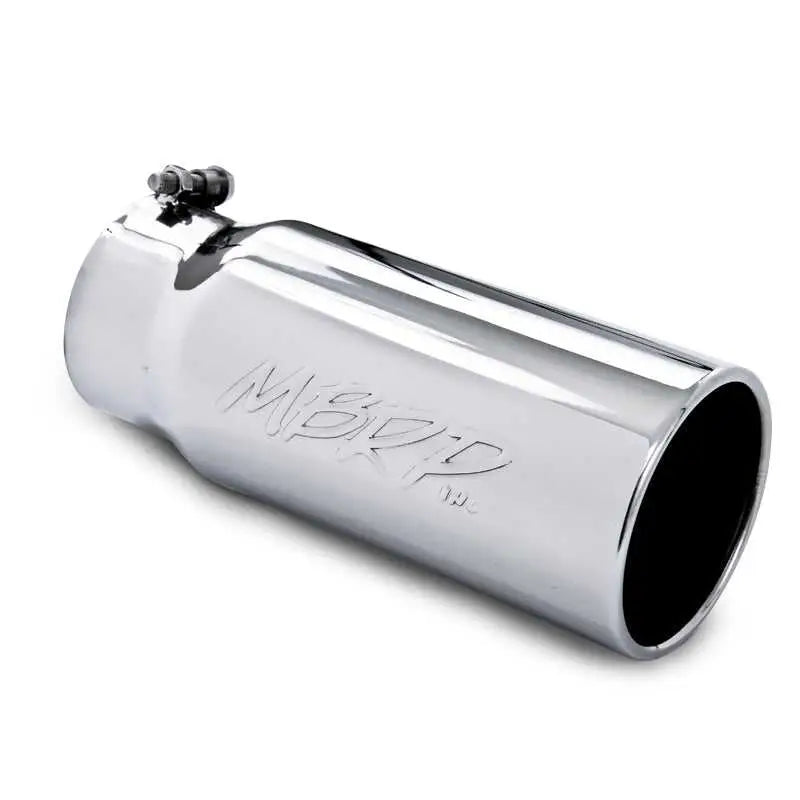 MBRP Universal Tip 5 O.D. Rolled Straight 4 inlet 12 length - RV and Auto Parts