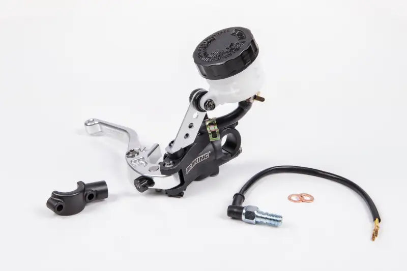 MC6601 Brake Master Cylinder 16mm Lever Silver
