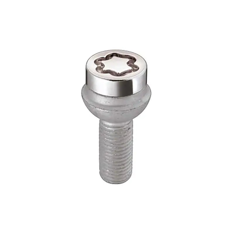 McGard McGard Wheel Lock Bolt Set - 4pk. (Radius Seat) M14X1.5 / 17mm Hex / 26.7mm Shank Length - Chrome
