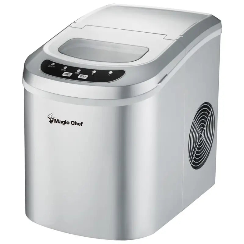Magic Chef MCIM22SV Ice Maker 27 lbs/day portable silver design, RV, Automotive, Powersports, off-road, marine, exterior, truck accessories, interior, truck bed, rv parts, AVADA - Best Sellers, Must Haves