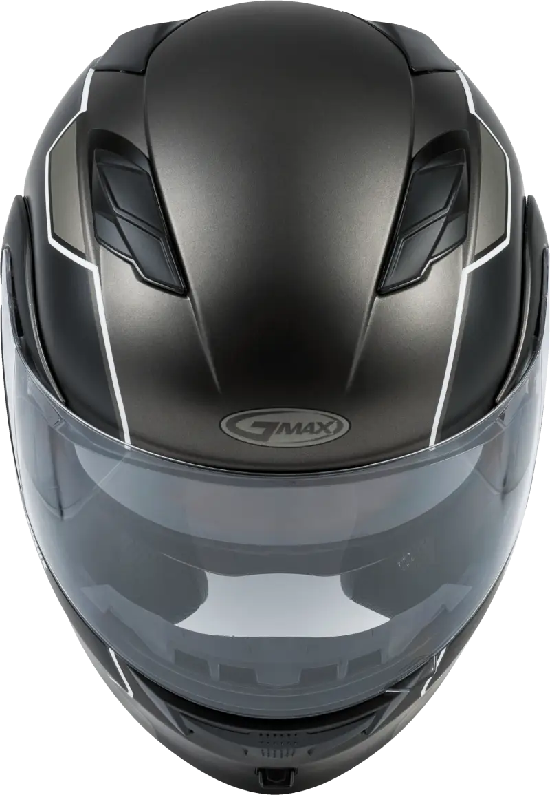 Md 01 Modular Exploit Helmet Matte Black/Silver 2x