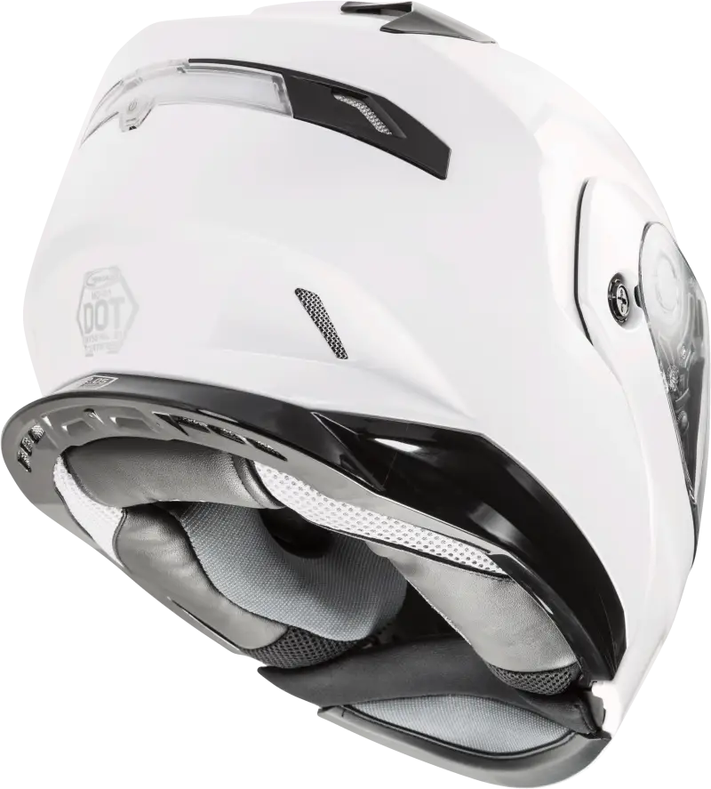 Md 01 Modular Helmet Pearl White 2x