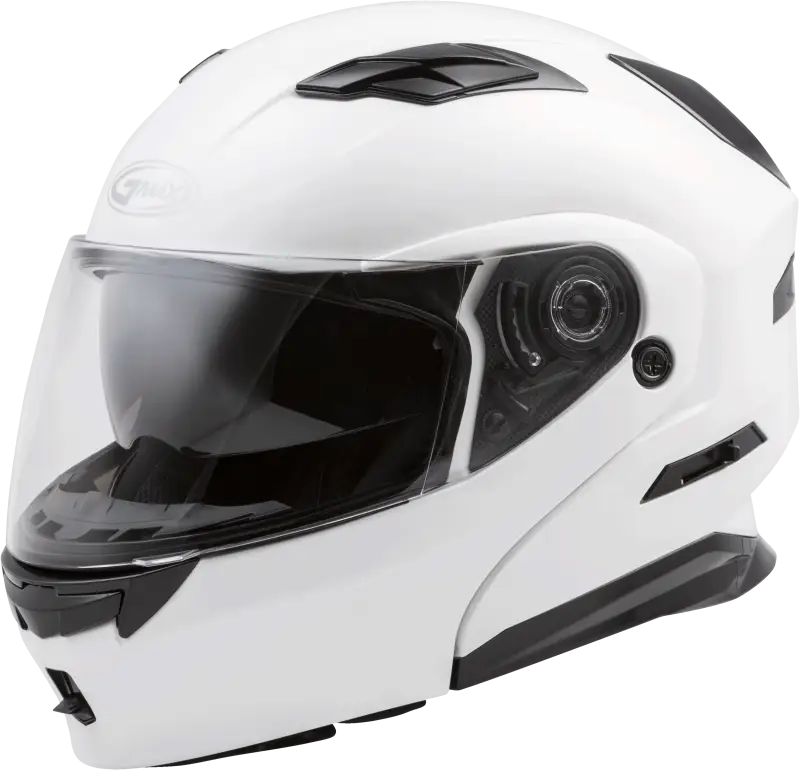GMAX Md 01 Modular Helmet Pearl White Sm for Powersports