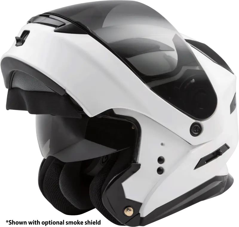 Md 01 Modular Helmet Pearl White Sm