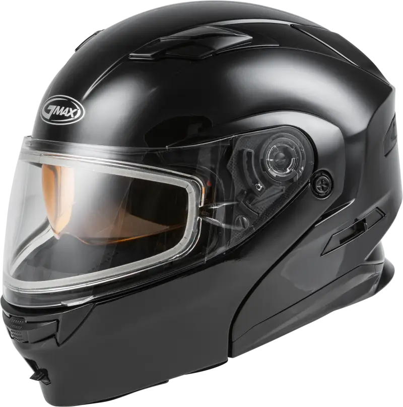 GMAX Md 01s Modular Snow Helmet Black 3x