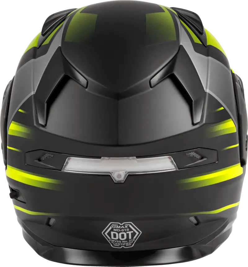Md 01s Modular Snow Helmet Descendant Matte Blk/Hi Vis 2x