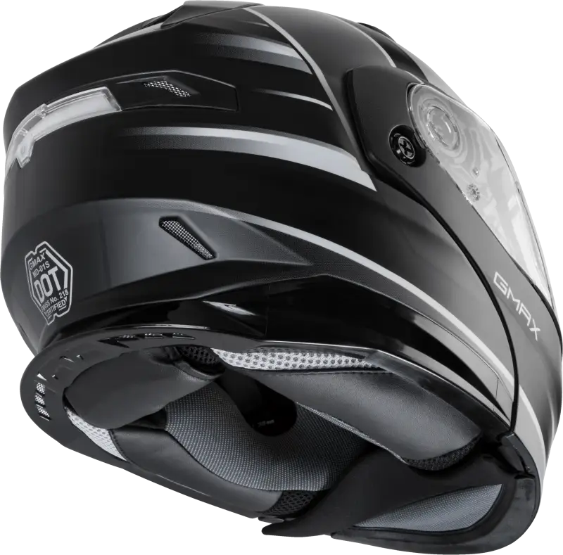 Md 01s Modular Snow Helmet Descendant Matte Blk/White Lg