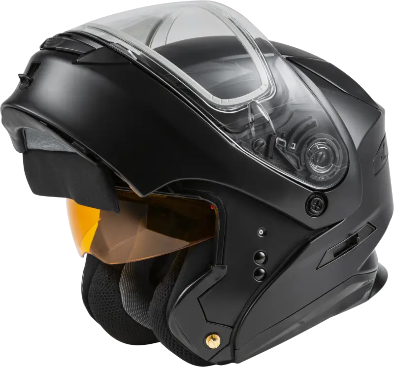 Md 01s Modular Snow Helmet Matte Black Xl