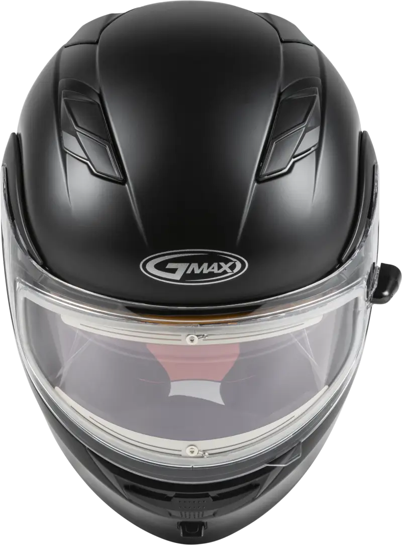 Md 01s Modular Snow Helmet W/Electric Shield Matte Blk 3x