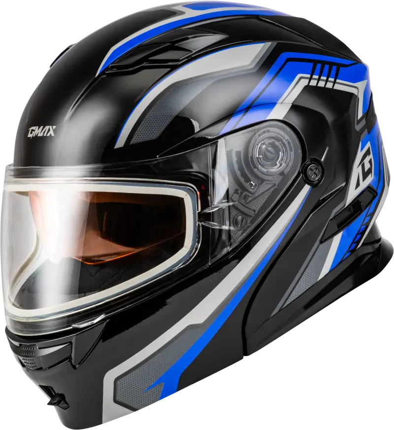 Md 01s Transistor Snow Helmet Blue/Black