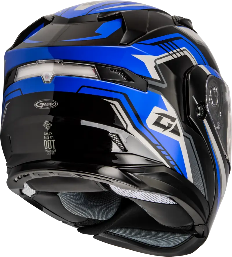 Md 01s Transistor Snow Helmet Blue/Black