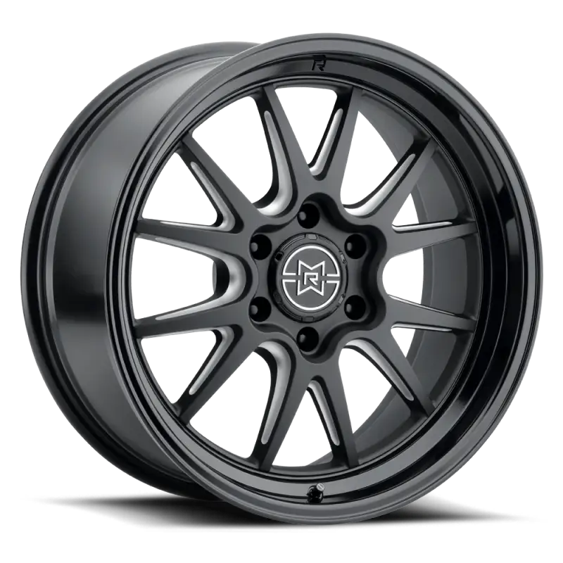 Method Raised MR802 20x10 / 8x6.5 BP / -18mm Offset / 121.3mm Bore - Double Black Milled Wheel - Wheels