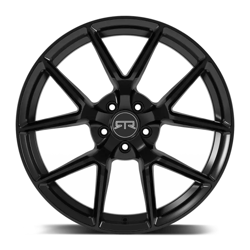 Black alloy method rtr tech wheel in a sleek gloss black wheel finish