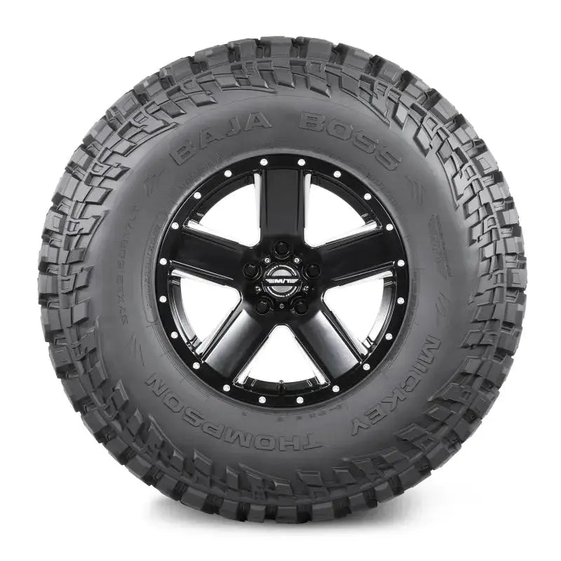 Mickey Thompson Baja Boss Tire - LT315/70R17 121/118Q E, showcasing an aggressive tread pattern and durable construction for exceptional off-road performance.