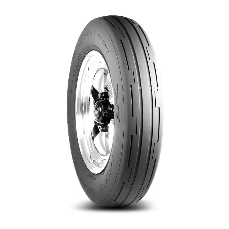 Racing tire with chrome rim from Mickey Thompson ET Street 27X6.00R15LT 90000040429