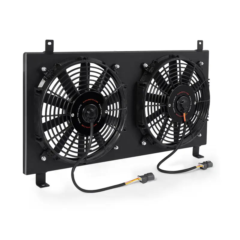 Mishimoto 02-06 Acura RSX Aluminum Fan Shroud Black - Truck & Automotive