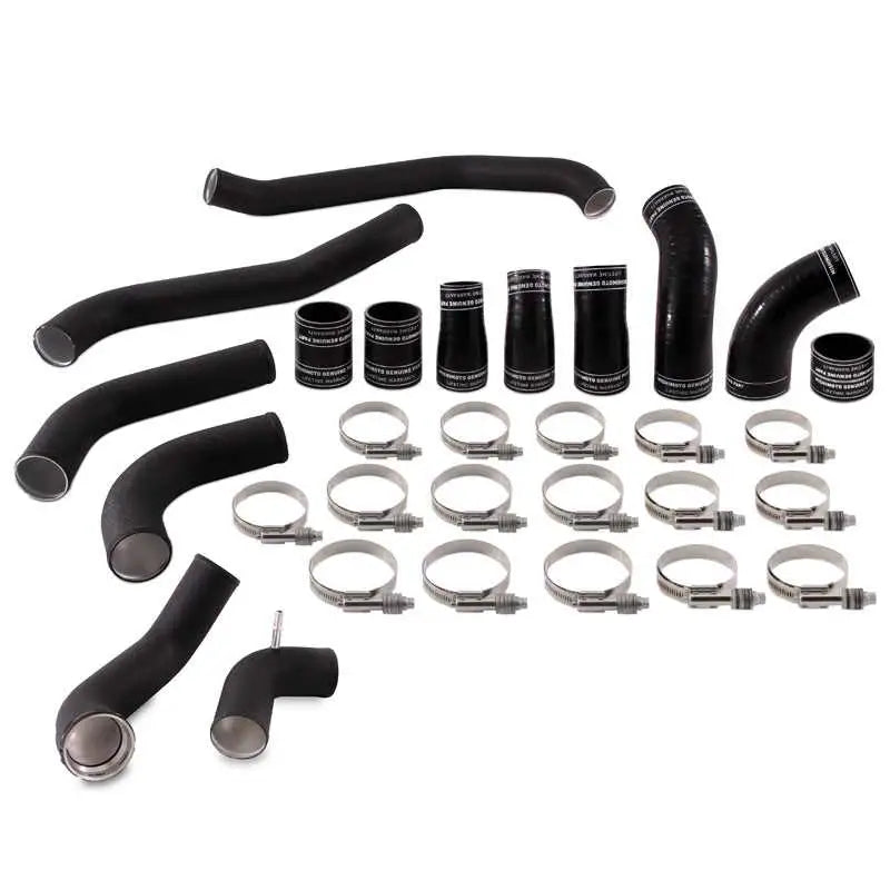 Mishimoto Mishimoto 2017+ Ford F150 3.5L EcoBoost Intercooler Pipe Kit - Wrinkle Black