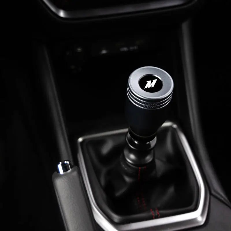 Mishimoto 2022 + Subaru WRX Shift Knob Gunmetal on Black - Truck & Automotive