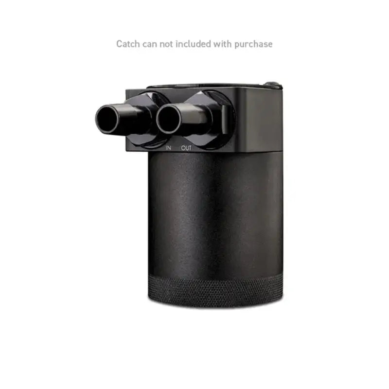 Mishimoto 2pcs. M20x1.5 1/2in Aluminum Catch Can Fittings - Black - Mishimoto