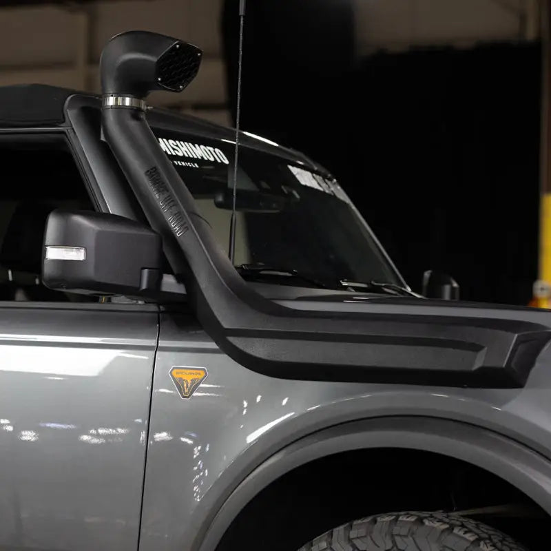 Mishimoto BORNE Off-Road 2021 + Ford Bronco Snorkel Kit for Stock Intake - Truck & Automotive