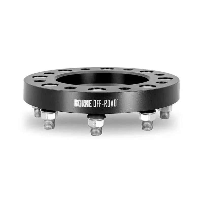 Mishimoto Borne Off-Road Wheel Spacers 8x180 124.1 38.1 M14 Black - and Tire Accessories