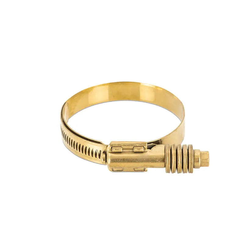 Metal hose clamp, Mishimoto Constant Tension Worm Gear Clamp 1.77-2.60in gold