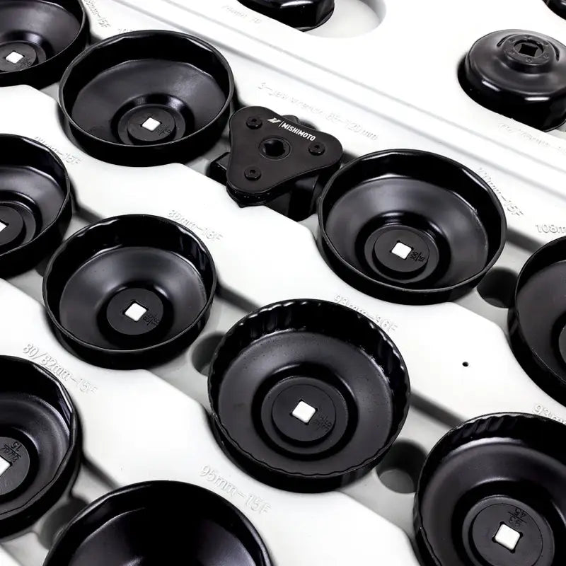 Mishimoto Oil Filter Wrench Set Cup Style (30pc) - Truck & Automotive