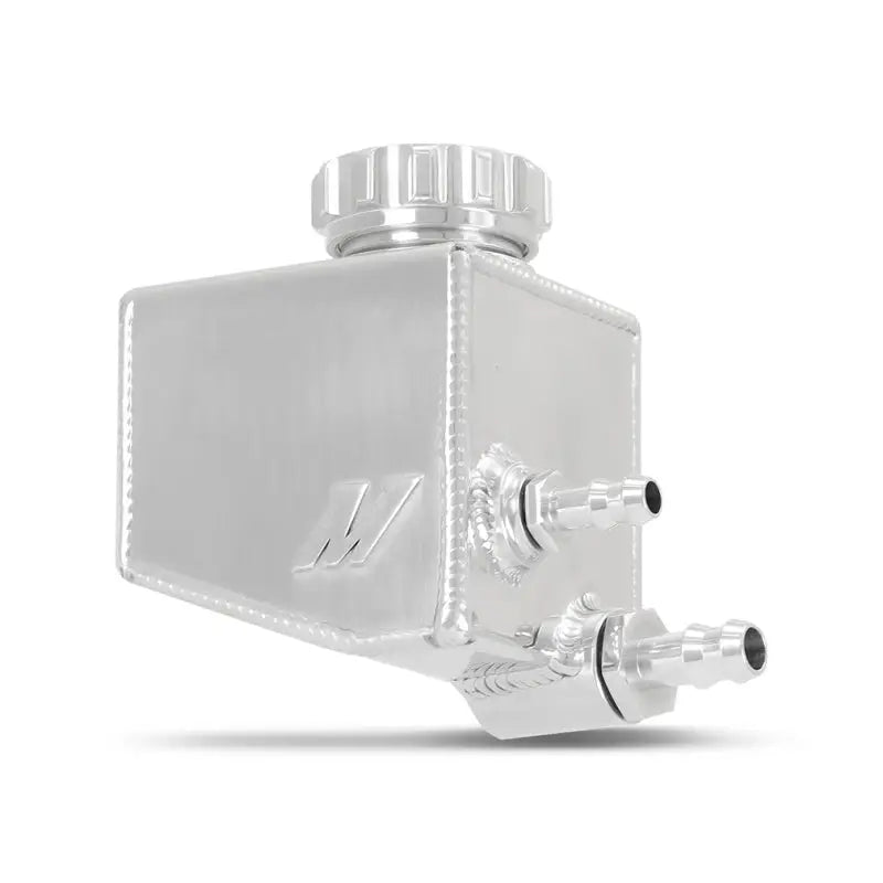 Silver aluminum power steering reservoir for Mishimoto Pontiac GTO G8 Aluminum Power Steering Reservoir polished