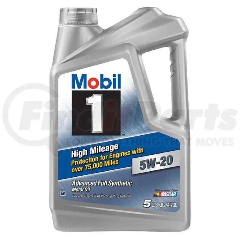 Mobil 120768 M1 Hi Mileage 5W20 3X5 Qt