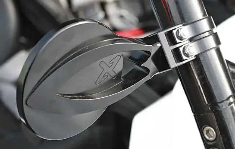 MODCSM-BK 4.0" Panoramic Side Mirror 1 Clamp Mount Needed