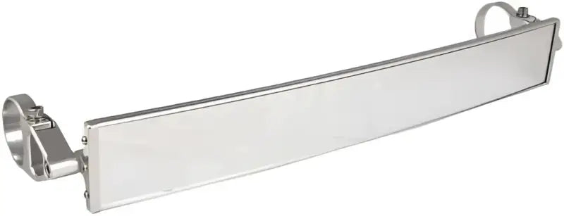 MODPRVMSM-C 17" Wide Panoramic Rearview Mirror Chrome W/ 0.5" Arms