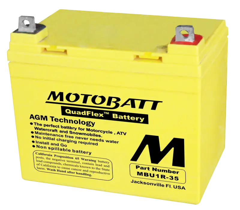 Battery Mbu135 Sealed Factory Activated - MOTOBATT