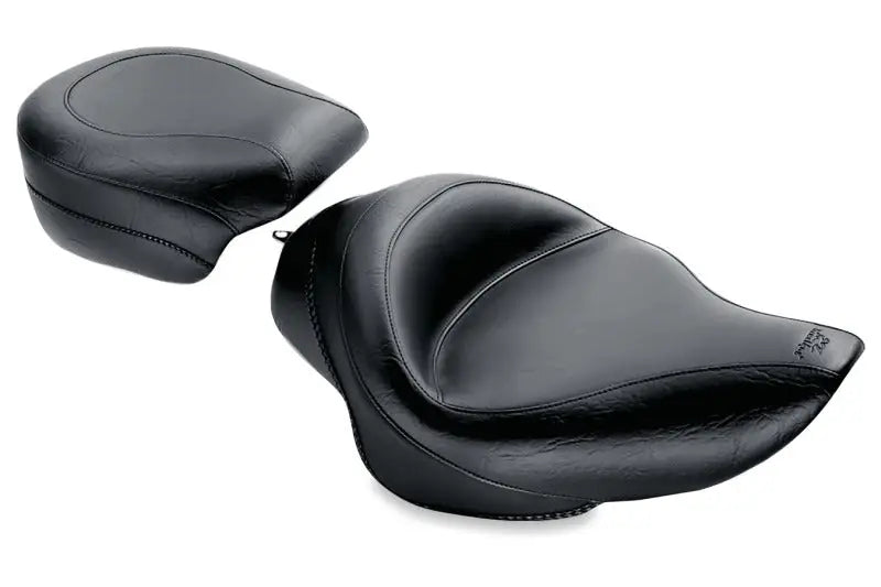 Mustang 04-21 Harley Sportster 3.3 Gallon Standard Touring Solo Seat - Black - 76157
