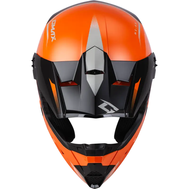 Mx 46 Compound Helmet Orange/Black/Grey Xl
