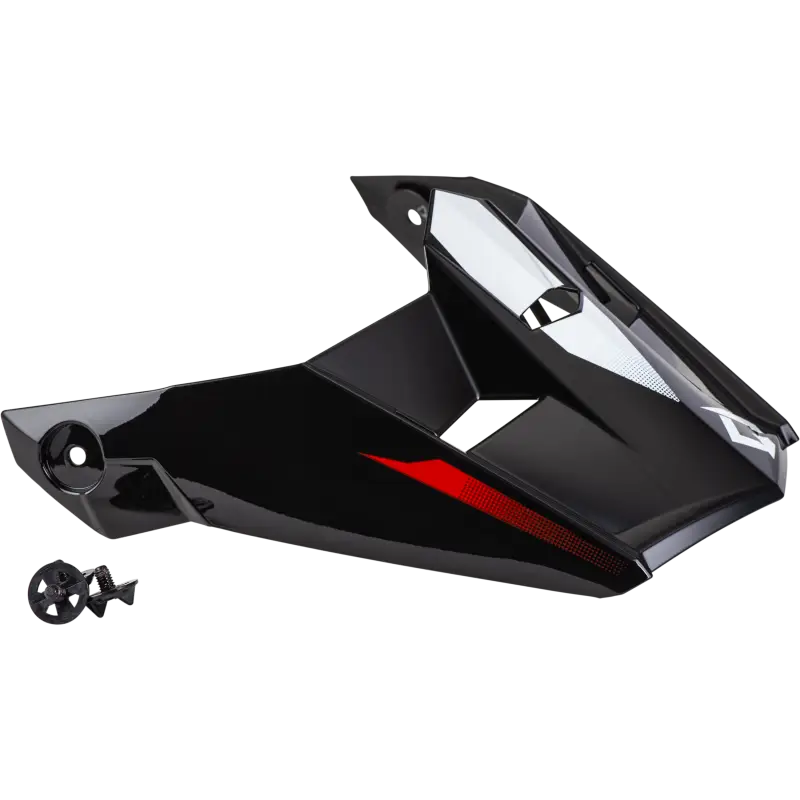 GMAX Mx 46 Compound Visor Red/Black/White Ys Yl