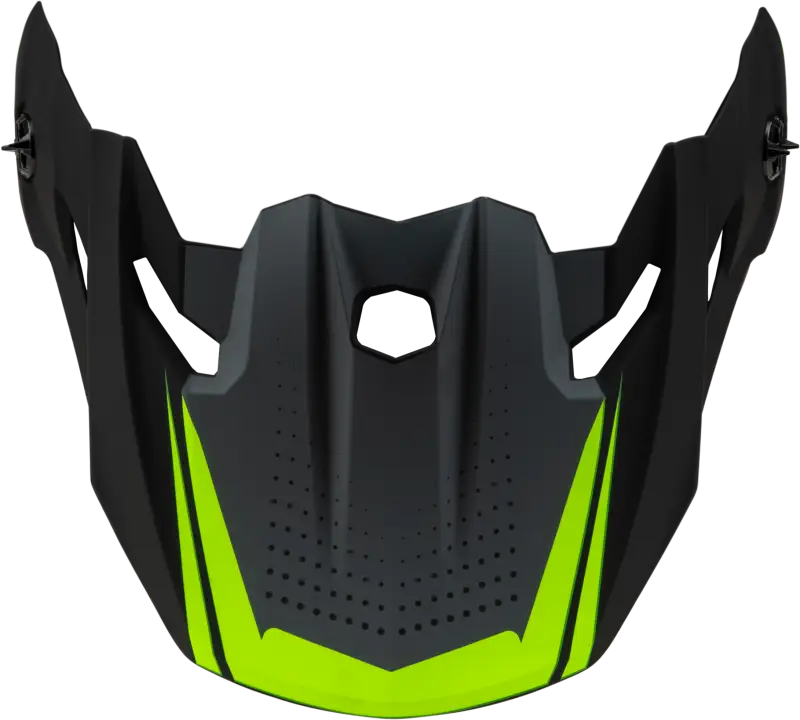 Mx 96 502 Visor W/Screws Matte Grey/Hi Vis - GMAX