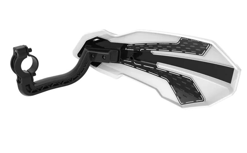 Mx Flow Handguards White/Black