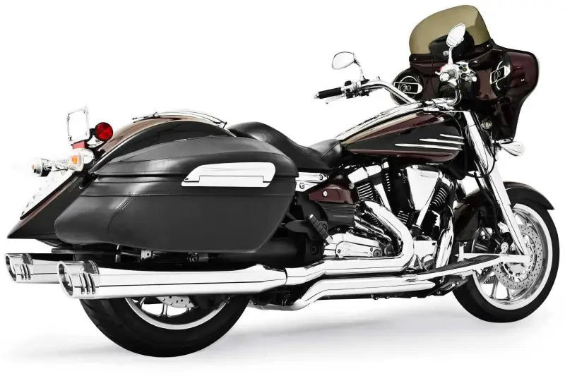 MY00115 4" Racing System Chrome Sculpted Tip Yamaha
