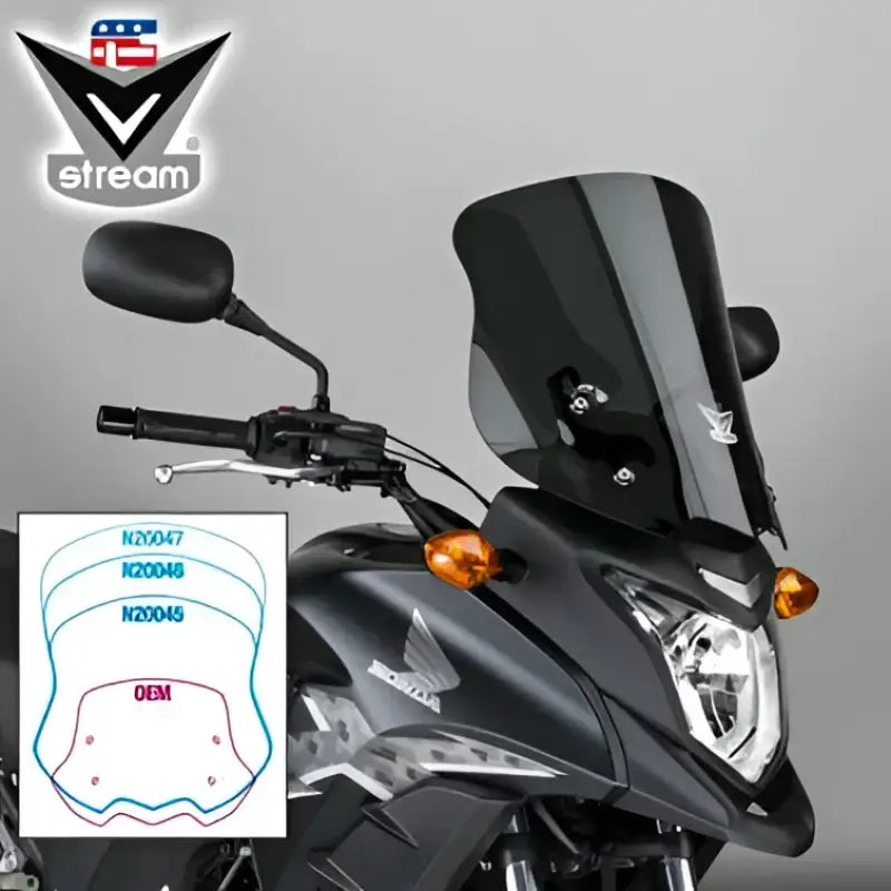 N20045 Vstream Windscreen Dark Tint