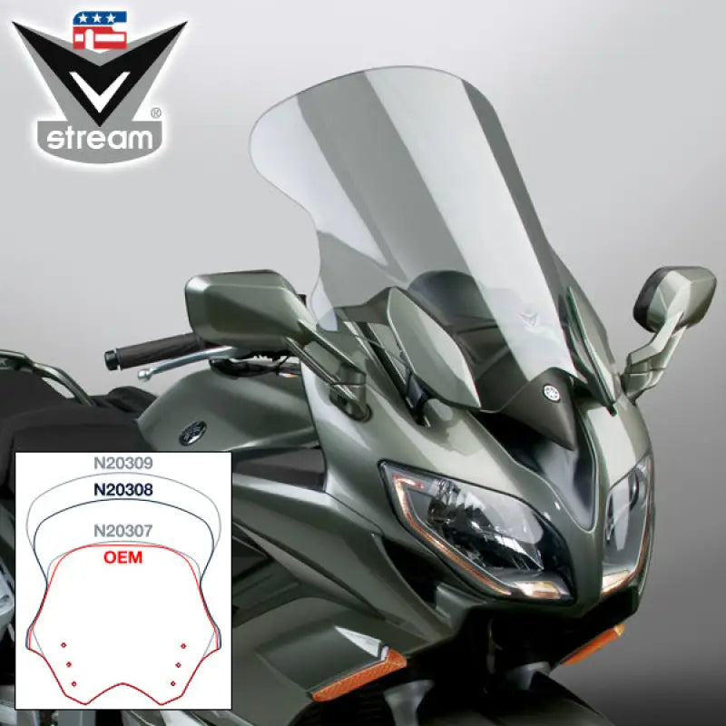 N20308 Vstream Sport Touring Windscreen Light Tint
